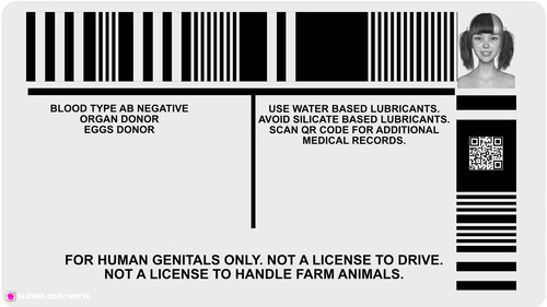 Sexer's License for the New Economy 