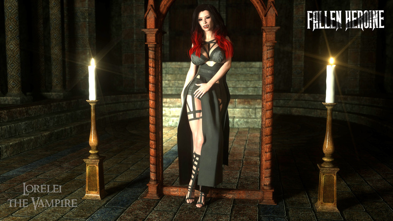 The Fallen Heroine - Lorelei the Vampire