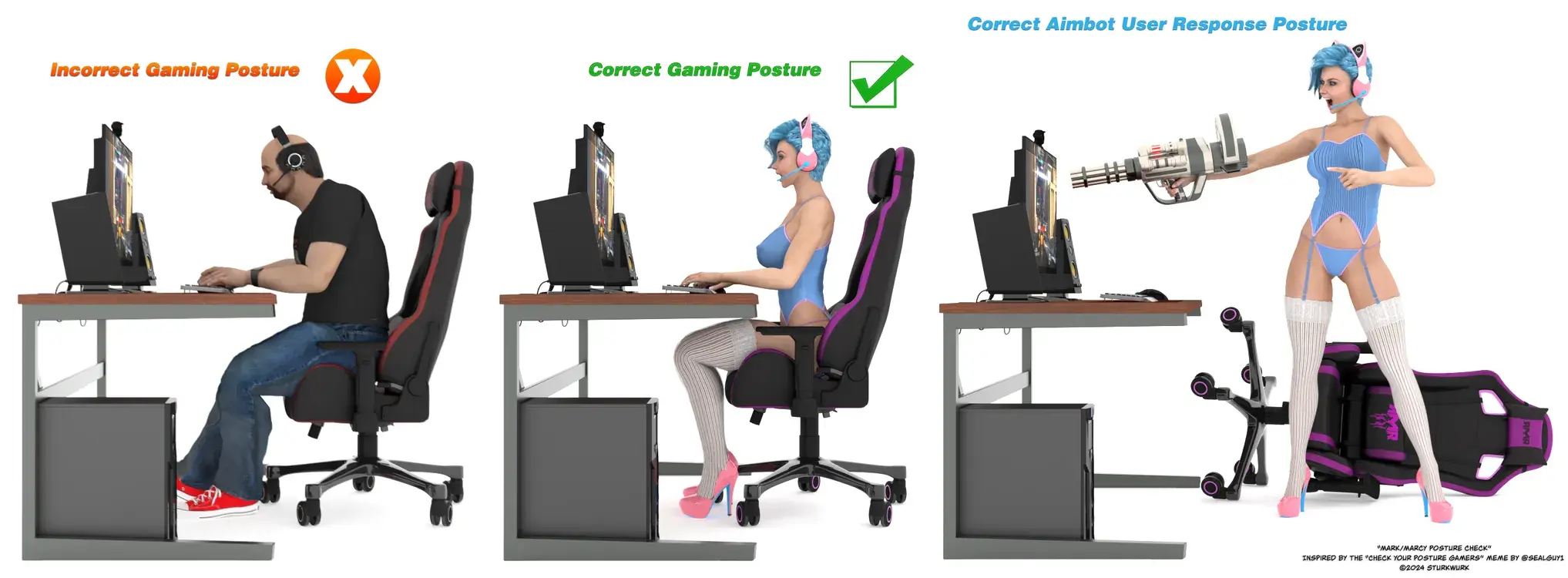 Proper Gaming Posture
