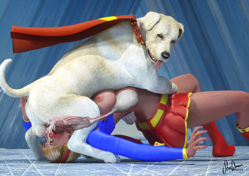 Supergirl’s Cumming of Age 1: “Throat-Knotted by Krypto!”