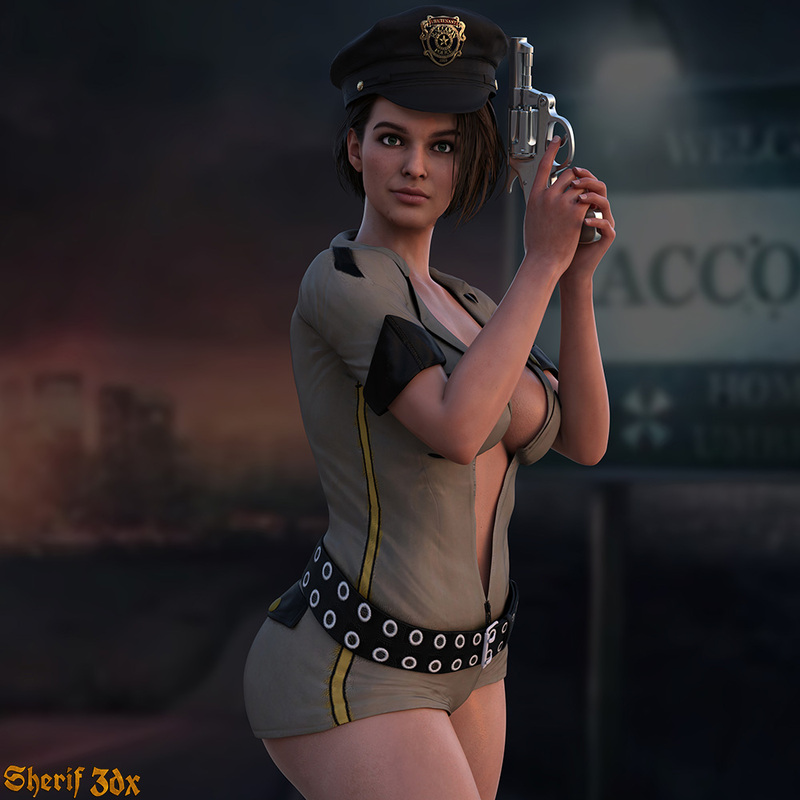 Jill Valentine - Sheriff Costume