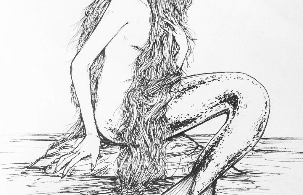 Long Hair Mermaid