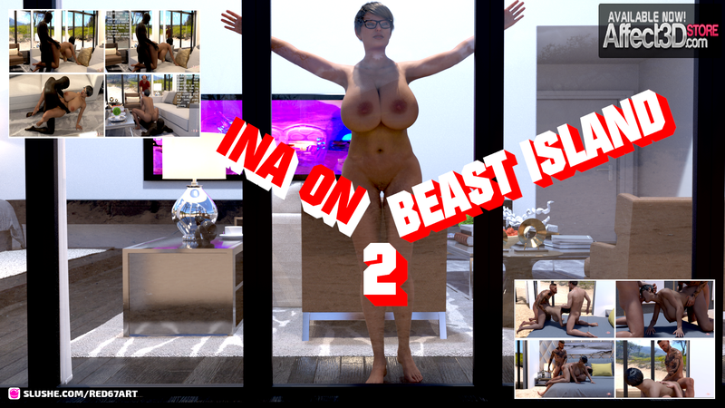 INA BERRY on Beast Island 2 & The Vicky Scheller Story 4 available on A3D
