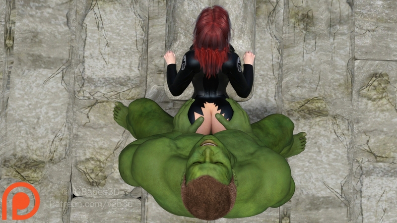 Black Widow/Hulk (Hulk Smash)