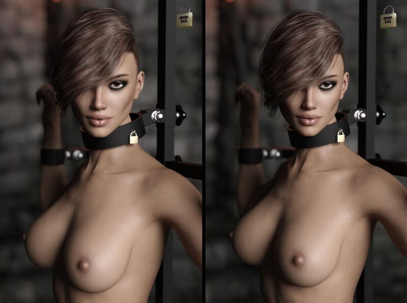 Samantha - Stereo 3D Crossview