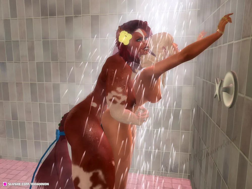 Stuffing Sluts In Showers