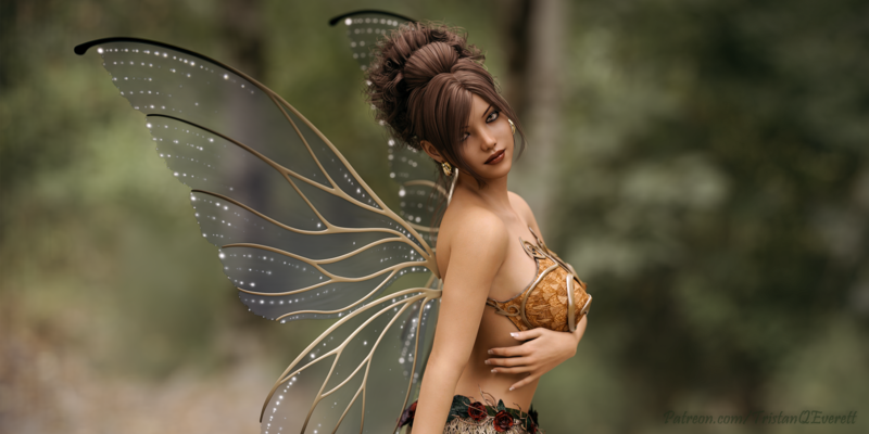 Griselda as Forrest Fairy SFW