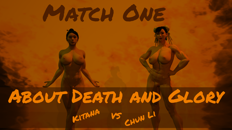 About Death and Glory, coming next with match one: Kitana vs Chun Li