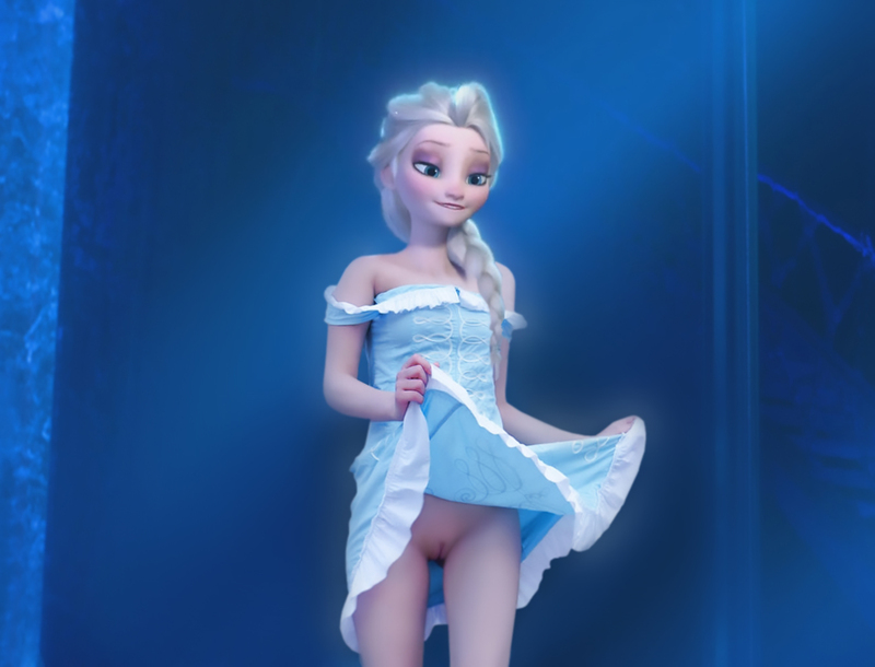 Elsa - No need for panties. 