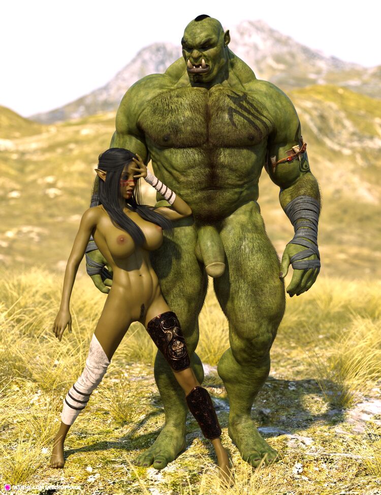 Orc and Elf