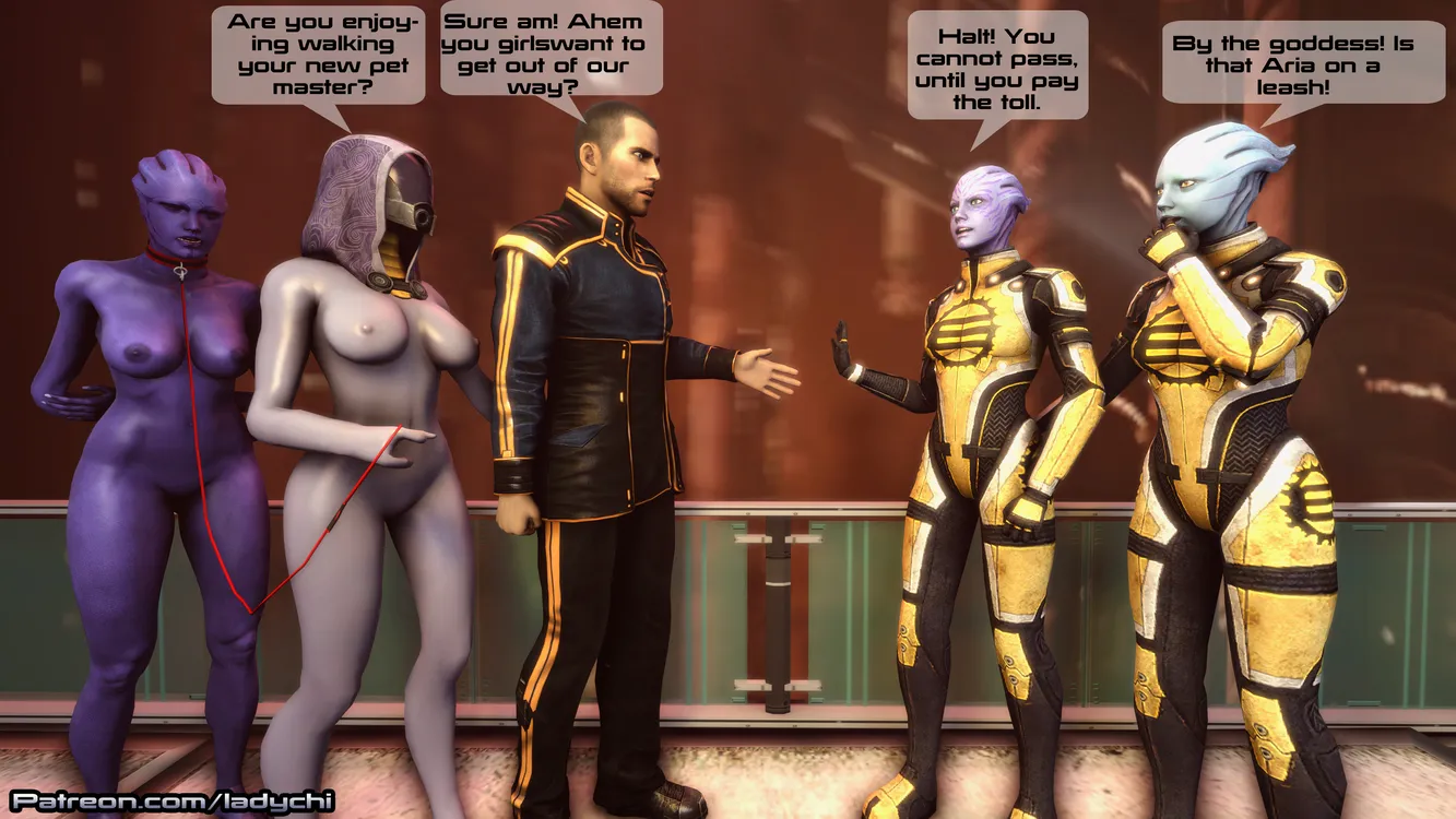 Tali the slave mistress Pages 35-37