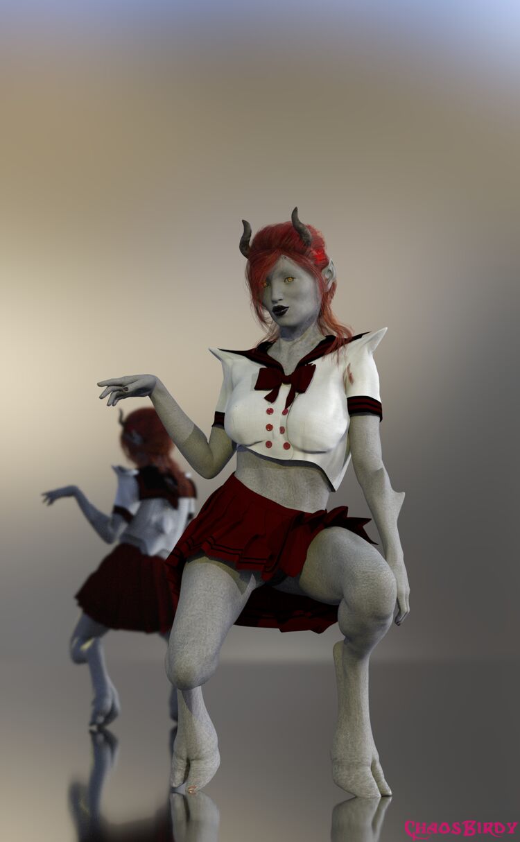 Demon girl Nadja from School of X-Magic