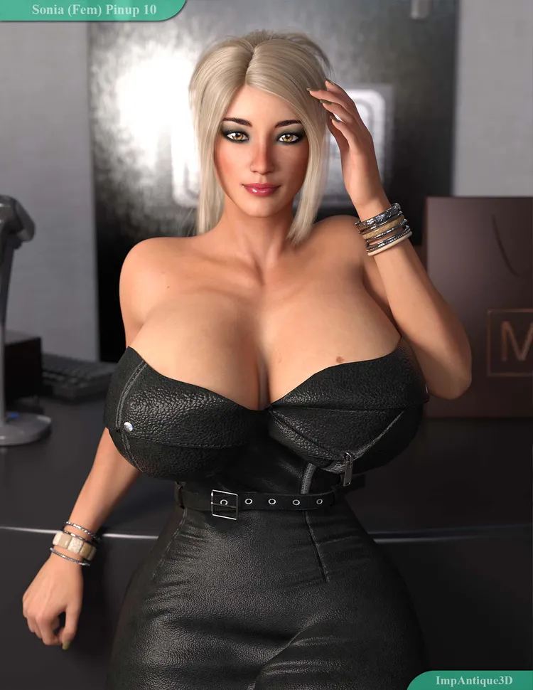 Sonia (Fem) Pinup 10 Extra