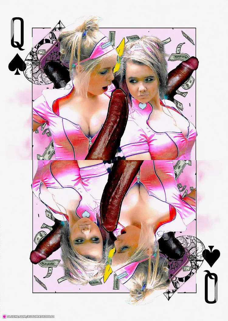 ♤ Queen of Spade Cards ♤