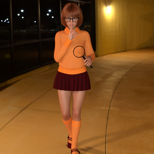 Velma on the case at 18