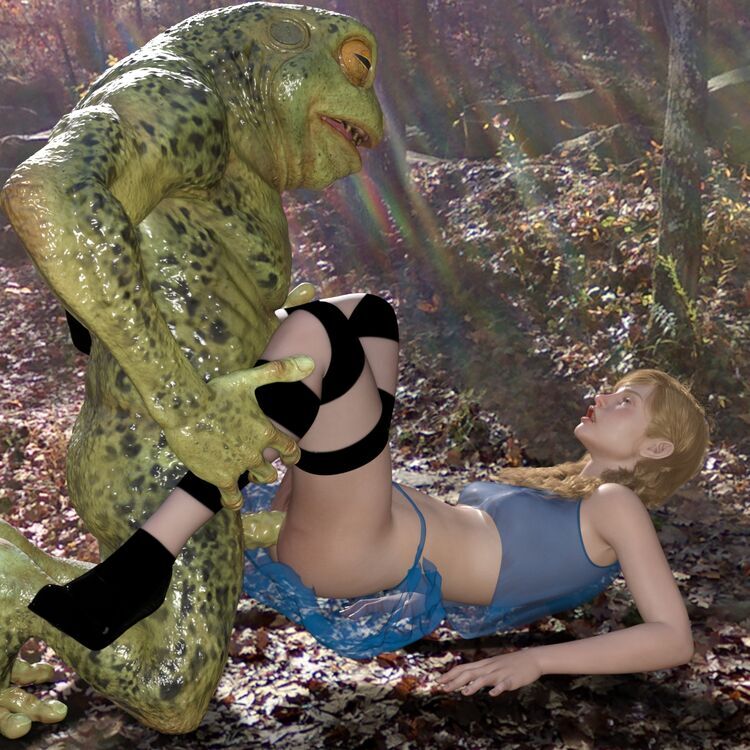 Alice and the frog