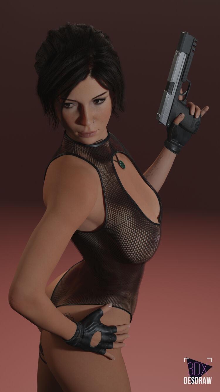 Lara sexy outfit