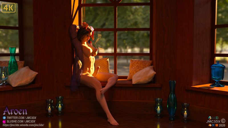 JMC3DX Daz3D Creations: Aroen 4th Commissioned pic (1 pic, 4 angles)
