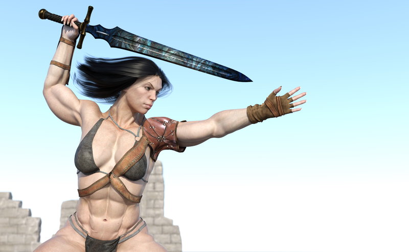 Kayla The Barbarian