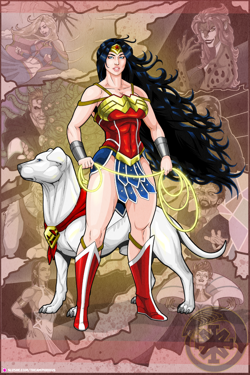 Wonder Woman & Krypto