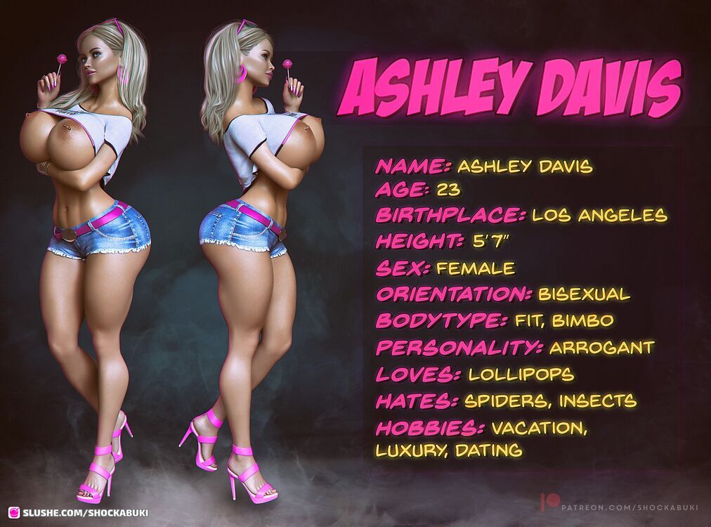 Ashley Davis character sheet
