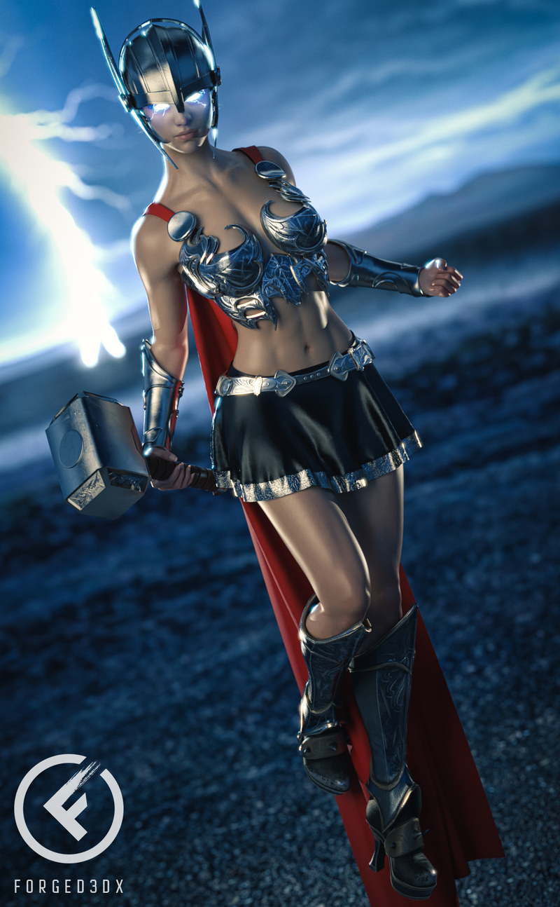 Anya As Thor
