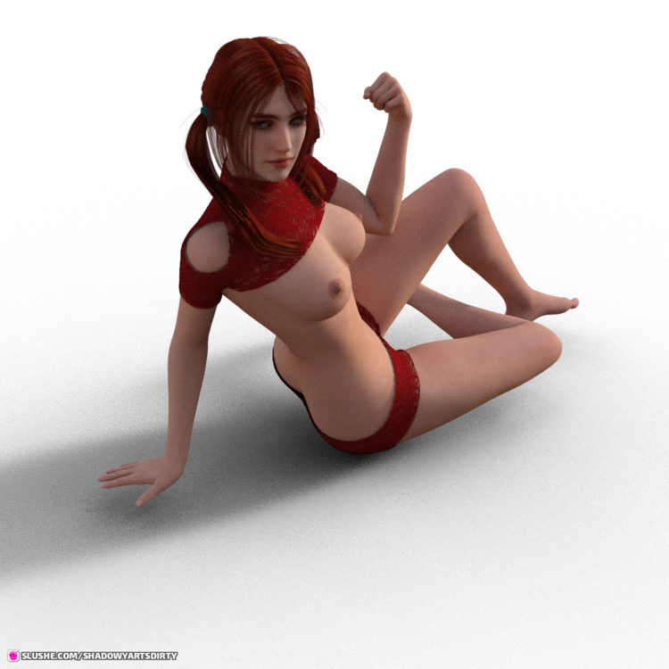 Crop top and panty set for Genesis 8 Female