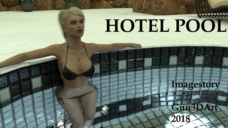 Sample from a new story: THE HOTEL POOL
