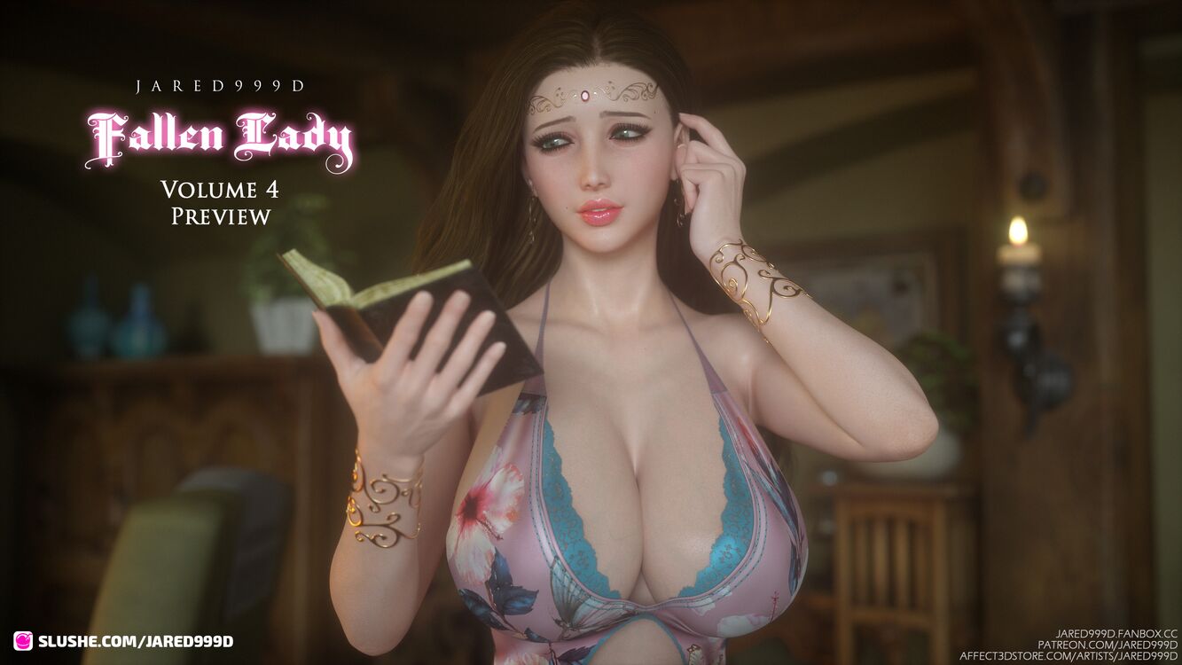 Fallen Lady 4 - preview