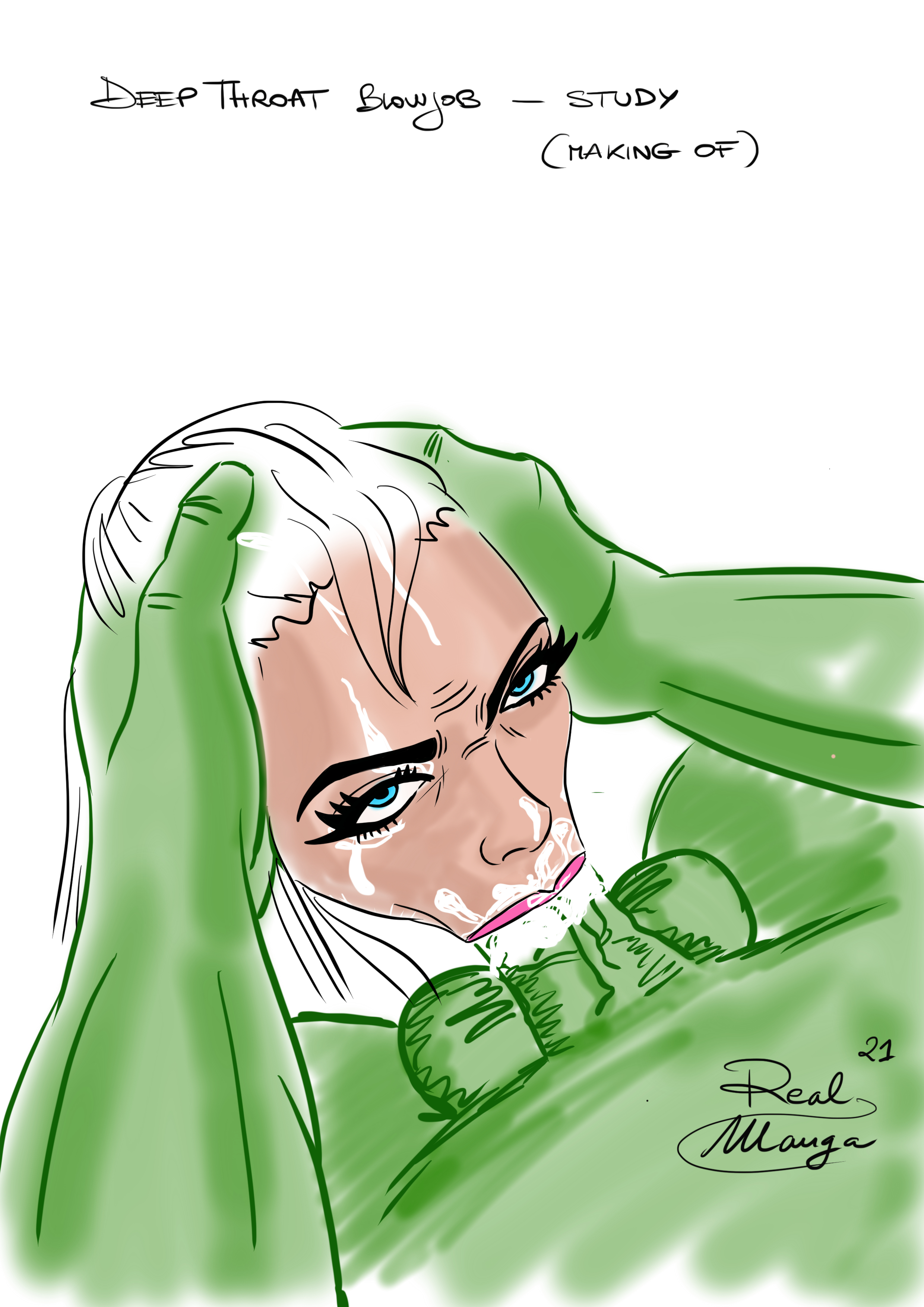 Explore the erotic art of Sexy Deepthroat
