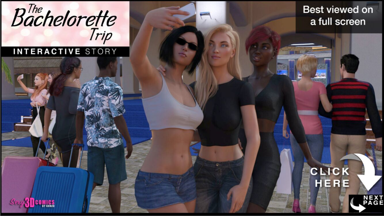 Bachelorette Trip INTERACTIVE Erotic  story out now