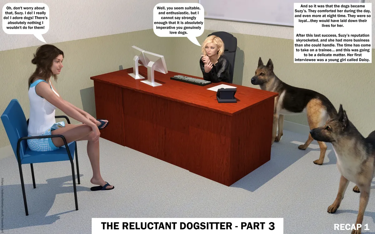 THE RELUCTANT DOG SITTER - PART 3