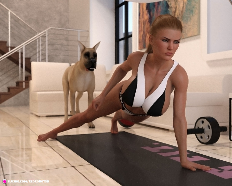 Full Body Workout-Downward Dog