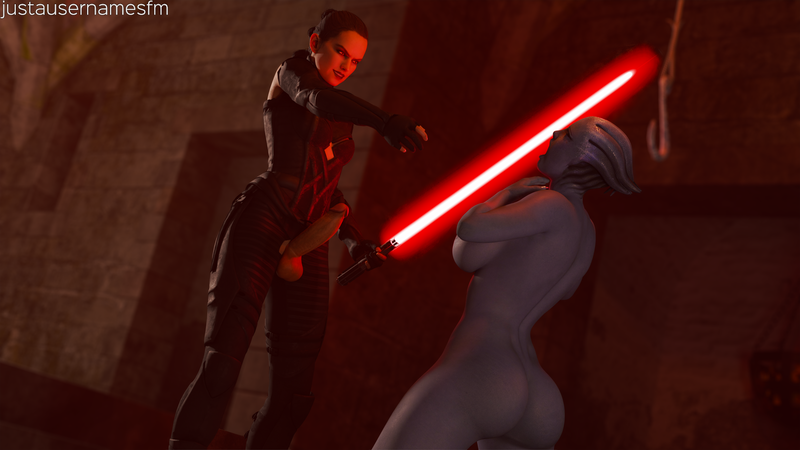 Dark Rey captures Liara