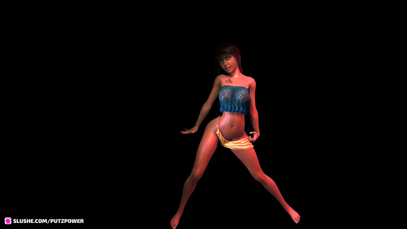 VAM VR New Hot Model Horus & Clothing Slayer Top - Free DL