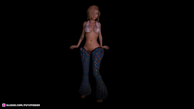 VAM VR Model - Griz 18yr - College Freshman Party Girl