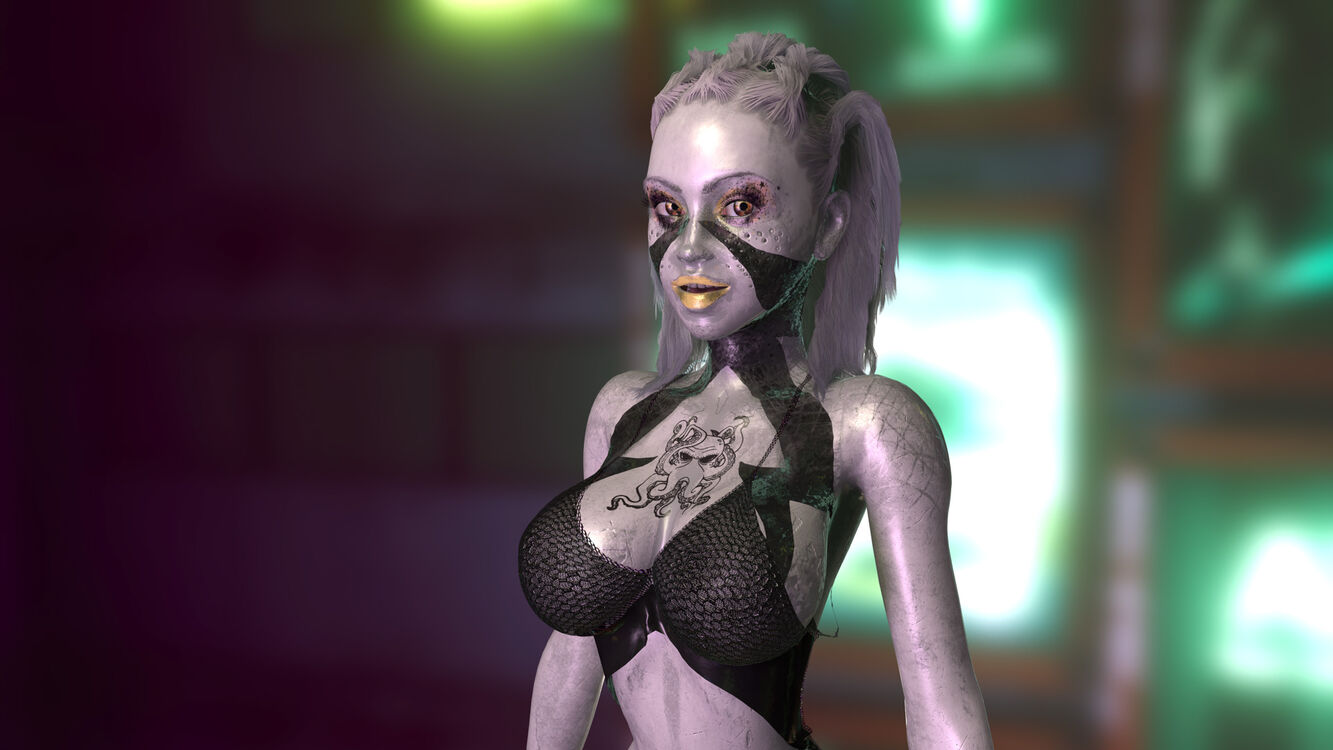 Thea a VAM Model with 5 Fantasy Looks! Custom Morphs & Custom HD Skins