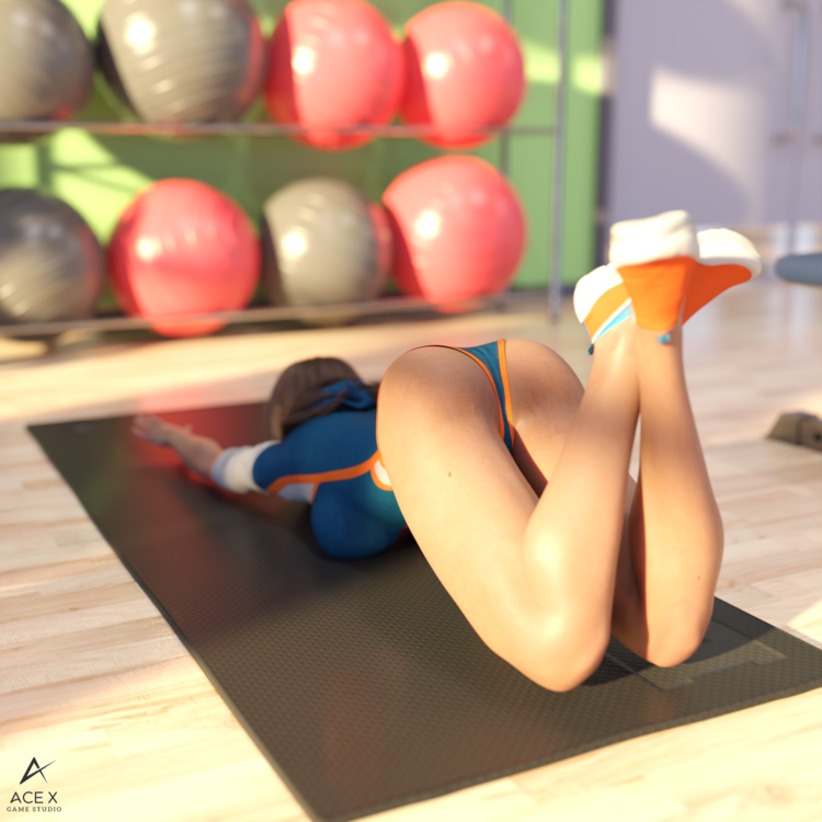 February BJ Series: Anastasia - Workout