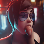Dick tongued Mei