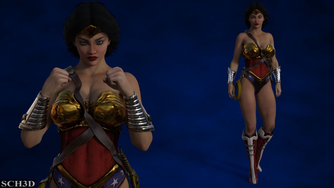 My Three Versions of Wonder Woman