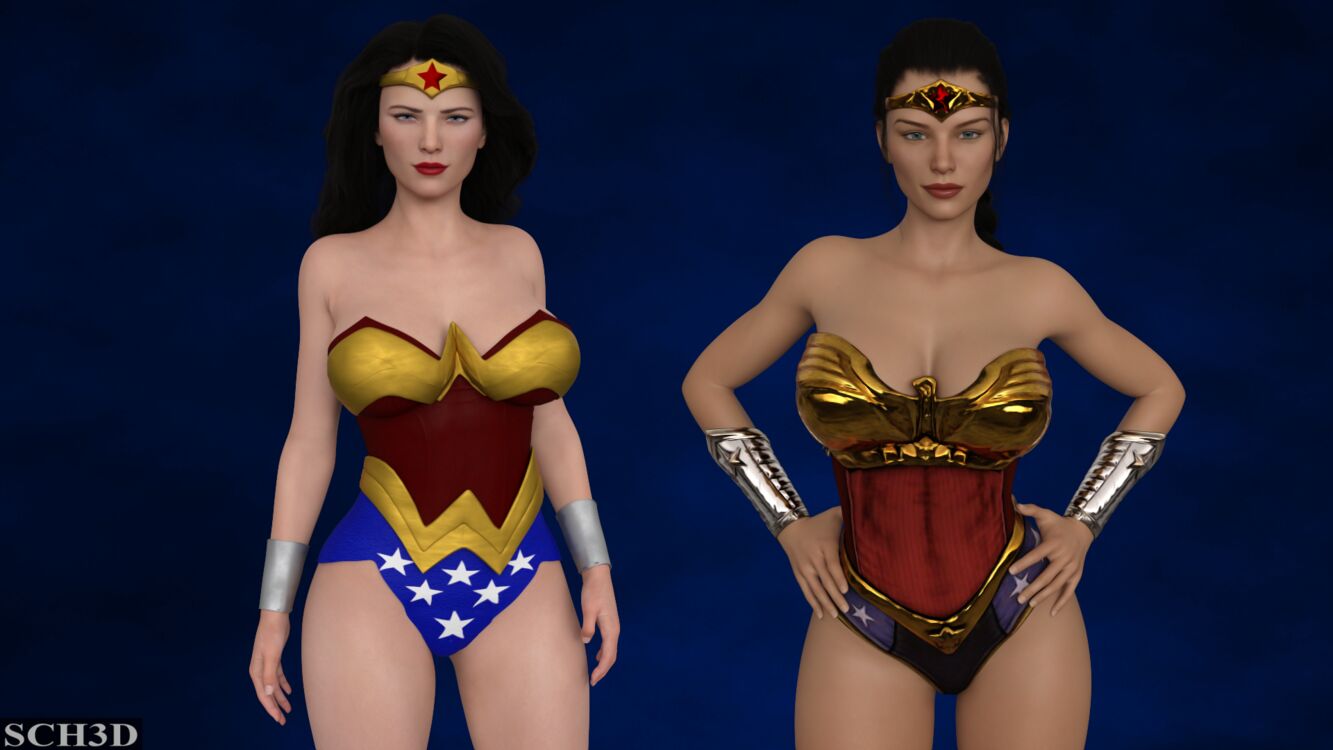 My Three Versions of Wonder Woman