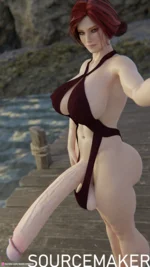 triss at the pier
