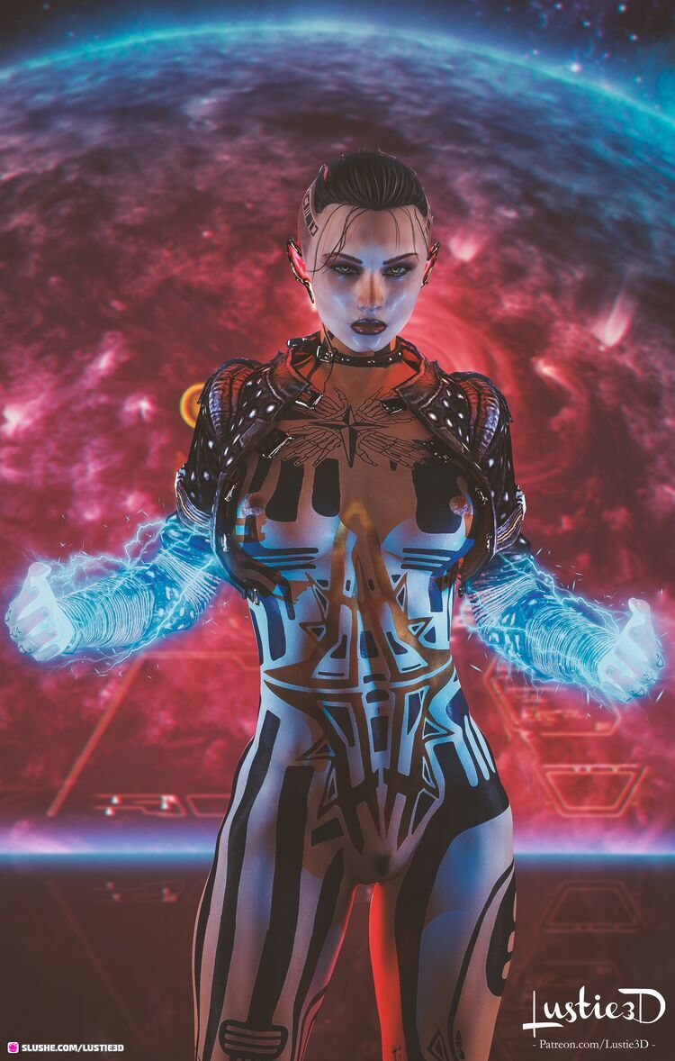 Jack - Subject Zero - Mass Effect Fanart