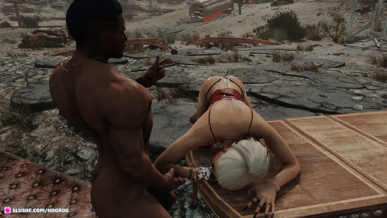 Adventures of a big boobed blonde in the Mojave Desert (part 3)