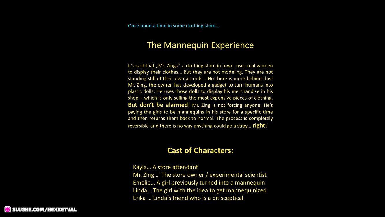 The Mannequin Experience - Teaser