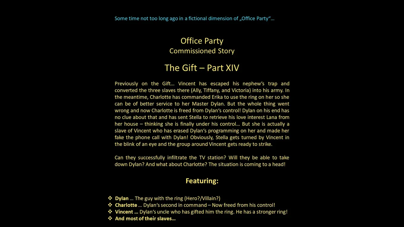 The Gift - Part XIV - Teaser