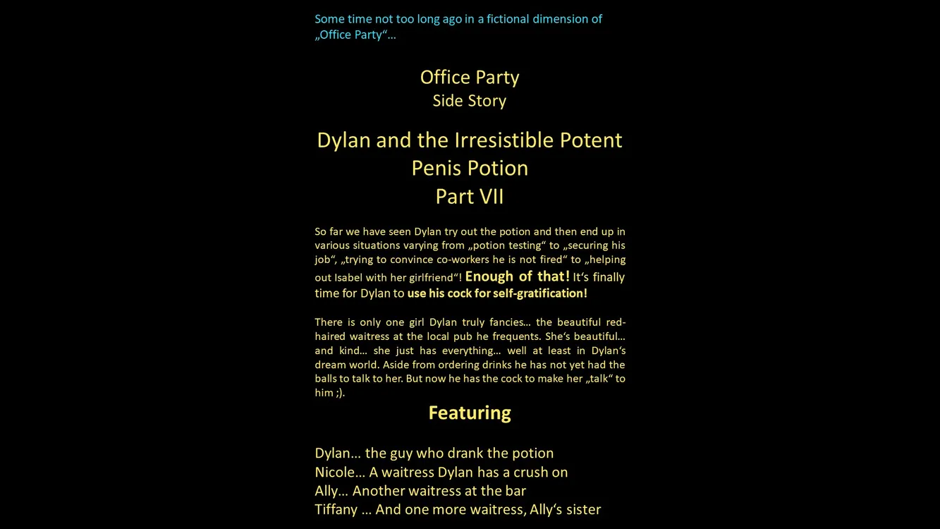 Dylan and the irresistible Potent Penis Potion - Part VII - Teaser