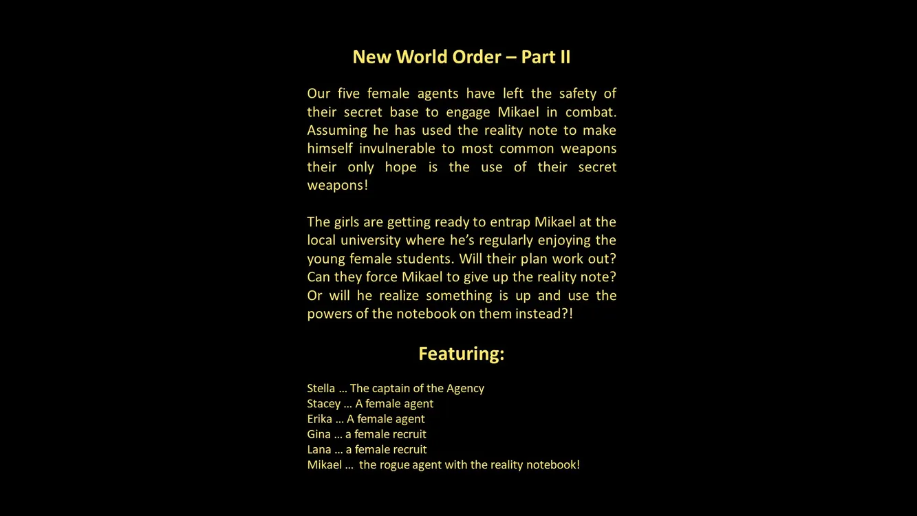 New World Order II - Teaser