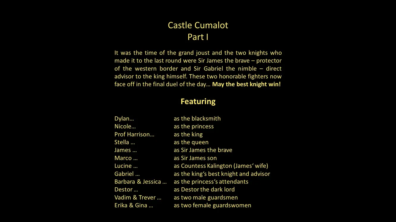 Castle Cumalot - Part 1 (of 2) - Teaser
