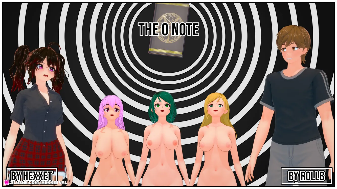 The Orgasm Note - Cover + Pinups
